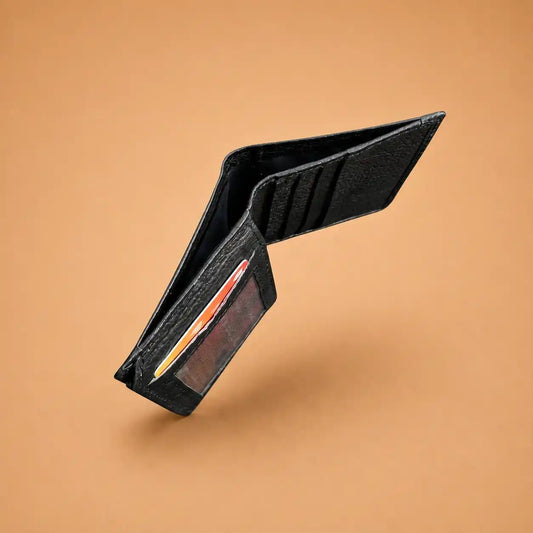 DW-SLEEK Premium Leather Bifold Wallet